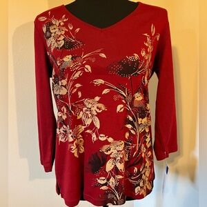 Rebecca Malone Embellished Top